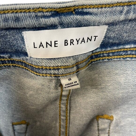 NEW LANE BRYANT High Rise Jegging Jeans Signature Fit Flex Magic Waistband Sz 18 - Picture 2 of 7